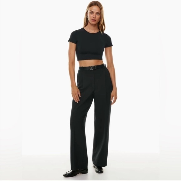Babaton Tops - Aritzia Babaton | Contour Crop Shirt